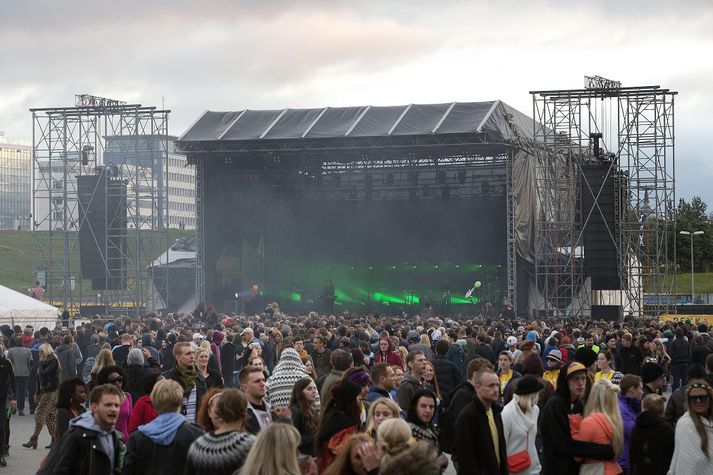 Frá Secret Solstice-hátíðinni í fyrra.