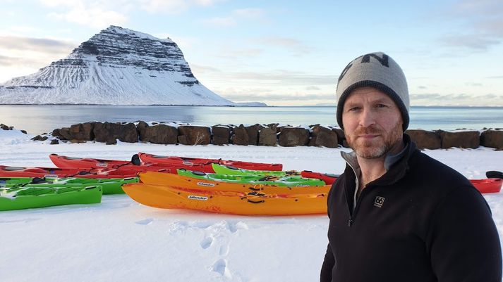 Garðar Hafsteinsson, kajakleiðsögumaður og framkvæmdastjóri Vestur Adventures.