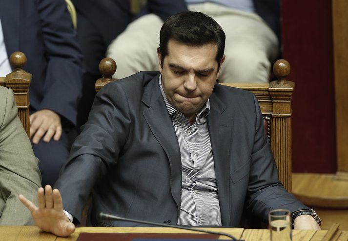 Alexis Tsipras, forsætisráðherra Grikklands.