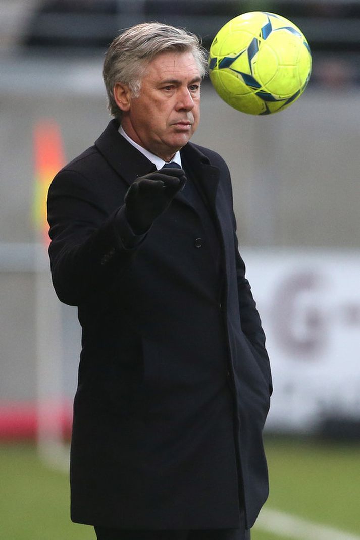 Carlo Ancelotti, þjálfari Paris St Germain.