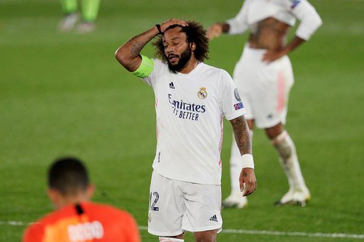 Marcelo í vikunni er Real Madrid tapaði fyrir hálfgerðu varaliði Shaktar.