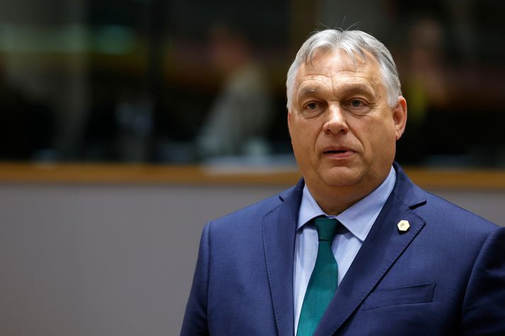 Orbán var á leið á flugvöllinn þegar slysið varð.