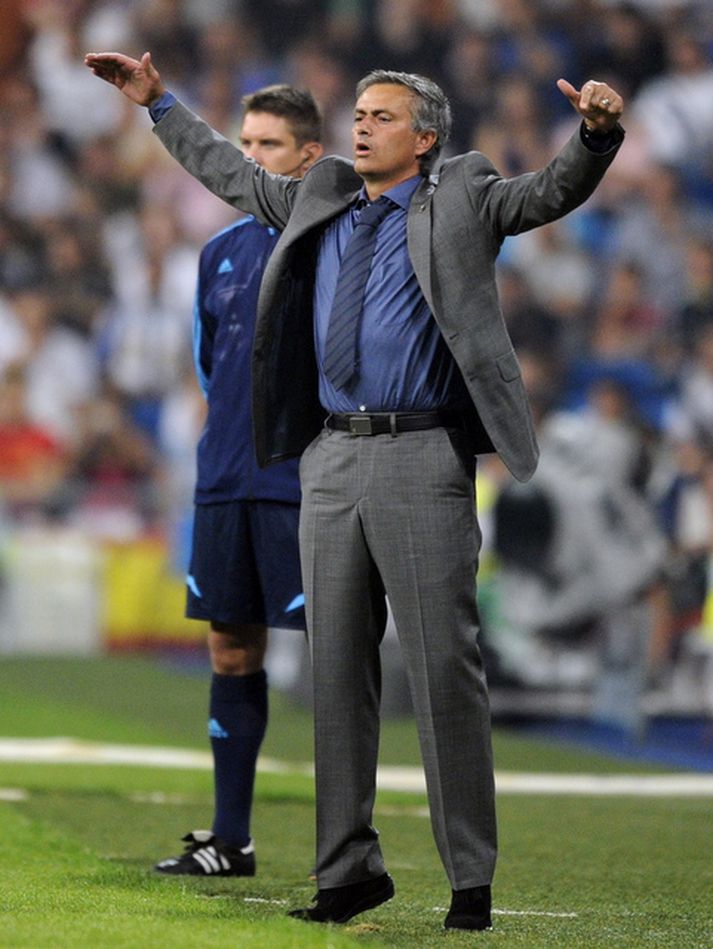 Jose Mourinho, þjálfari Real Madrid.