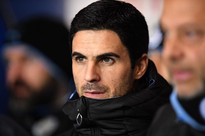 Arteta hefur starfað hjá Manchester City síðan 2016.