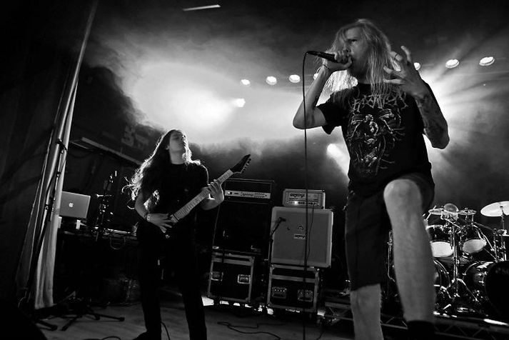 Klárir í slaginn Ophidian I sigraði í keppninni Wacken Metal Battle í vor. Nú halda þeir til Þýskalands og spila á stærstu þungarokksveit veraldar.