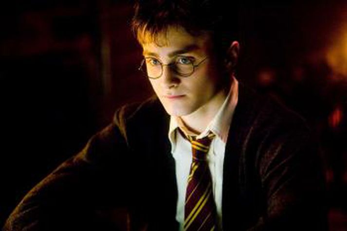 Daniel Radcliffe í hlutverki Harrys Potter.