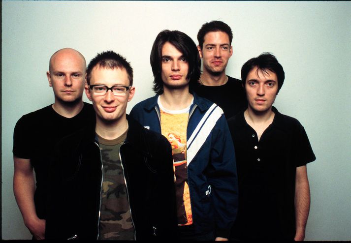 Radiohead árið 1997.