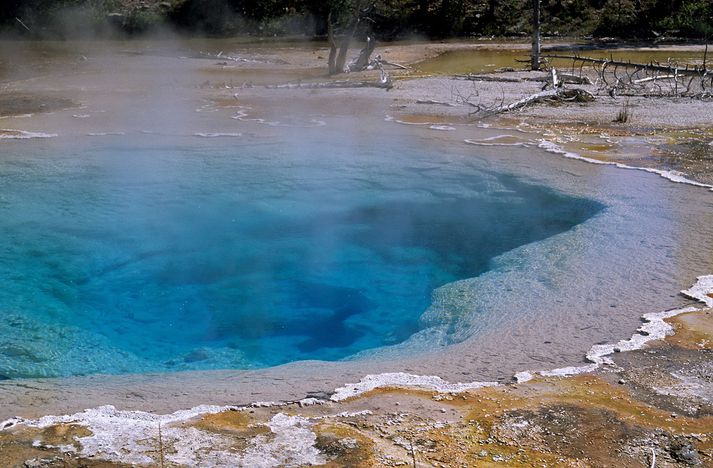 Yellowstone er virkt jarðhitasvæði.