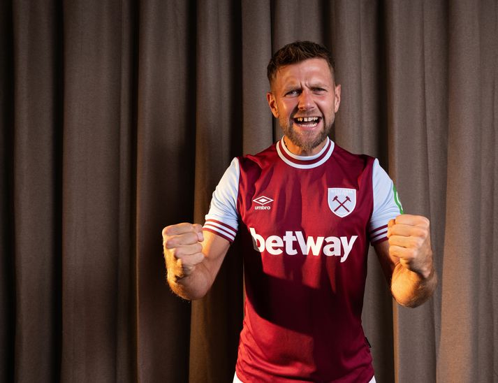 Niclas Füllkrug í búningi West Ham United.