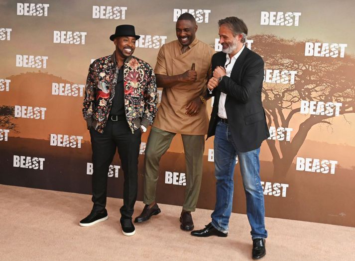 Will Packer, Idris Elba og Baltasar Kormakur.