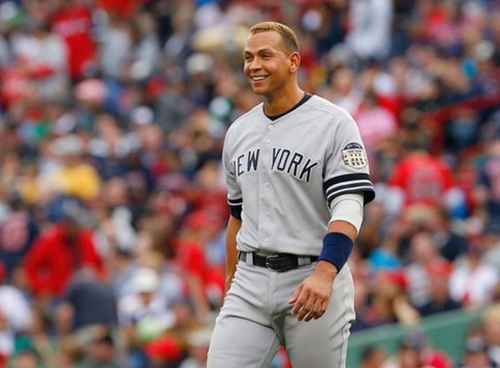 Alex Rodriguez, leikmaður New York Yankees.