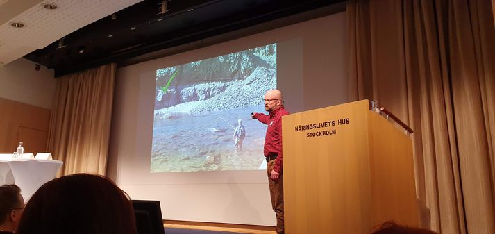 Jóhann flytur fyrirlesturinn á Fiskeforum