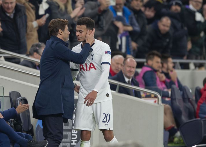 Pochettino og Dele Alli í þá gömlu góðu.