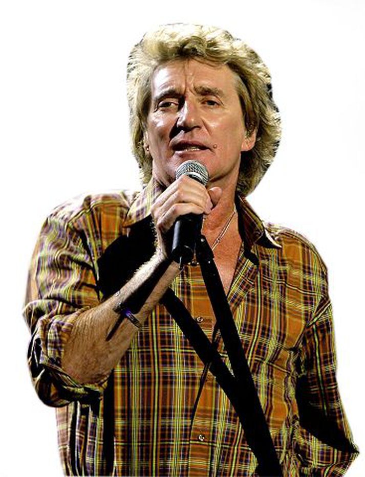 Rod Stewart er alltaf unglegur og hress. Talið er líklegt að hann muni syngja með The Faces síðar á árinu.