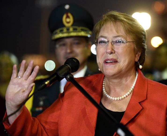 Michelle Bachelet fyrrverandi forseti Síle.