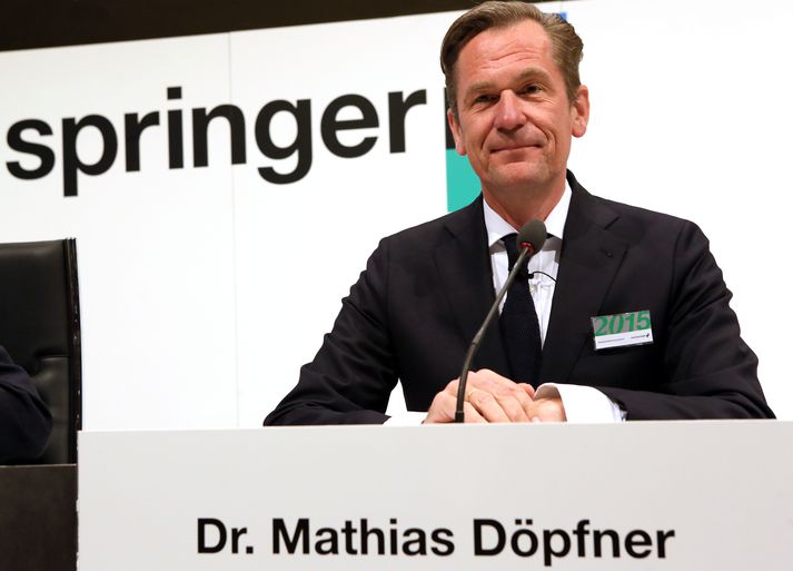 Mathias Doepfner er framkvæmdastjóri Axel Springer.