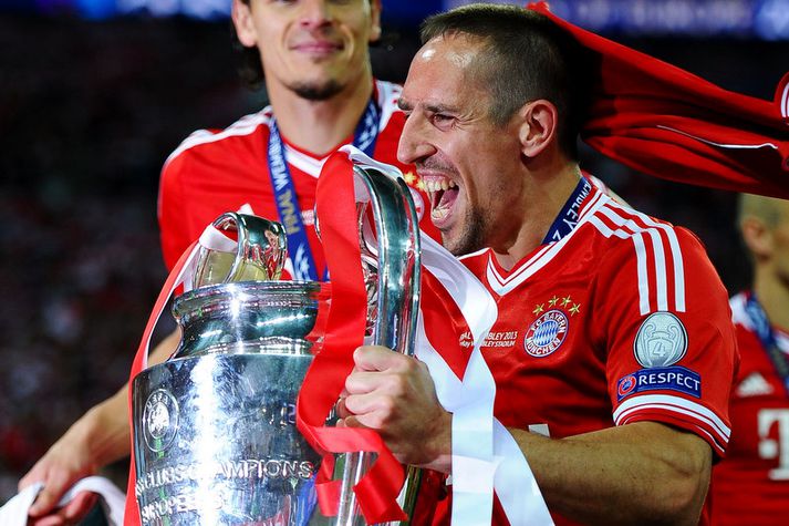 Franck Ribery átti frábært tímabil með Bayern Munchen.