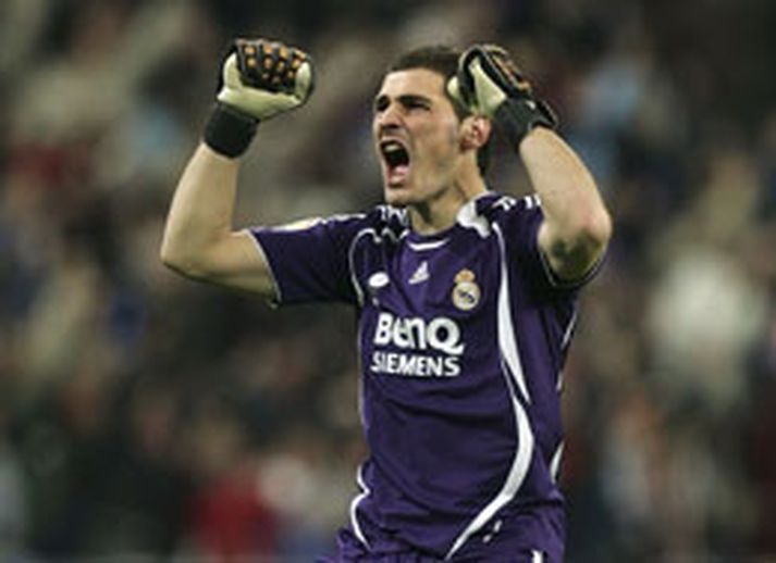 Iker Casillas, markvörður Real Madrid.