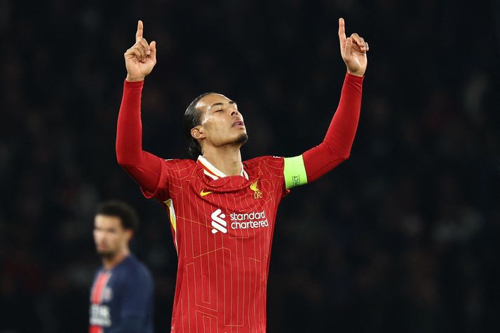 Virgil van Dijk og félögum í Liverpool tókst ekki að komast áfram í átta liða úrslit Meistaradeildarinnar.