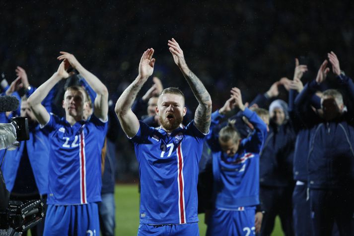 Ísland sigraði gegn Kósóvó í kvöld og tryggði sér sæti á HM 2018 í Rússlandi.