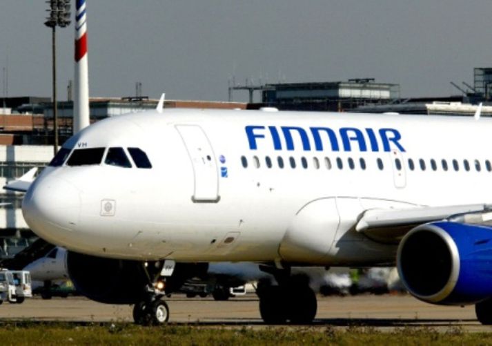 Ein af vélum Finnair.