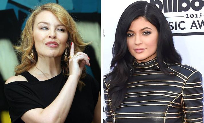 Kylie Minogue og Kylie Jenner