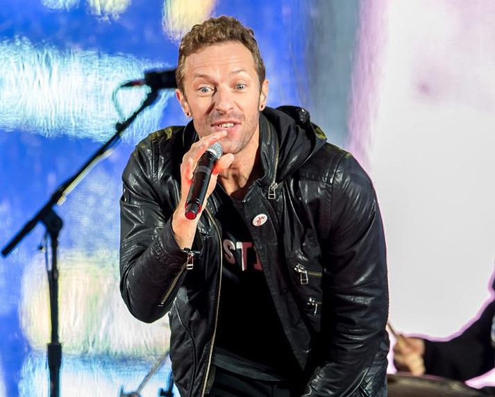 Chris Martin og félagar í Coldplay voru vinsælastir á Spotify á síðasta ári.