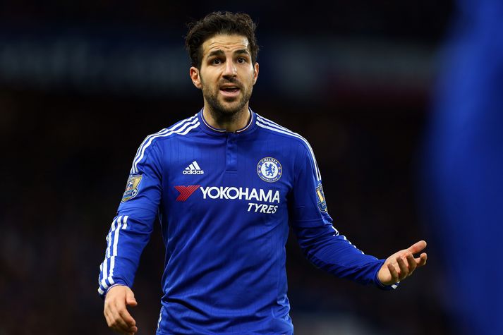 Cesc Fábregas spilar með Chelsea í dag.