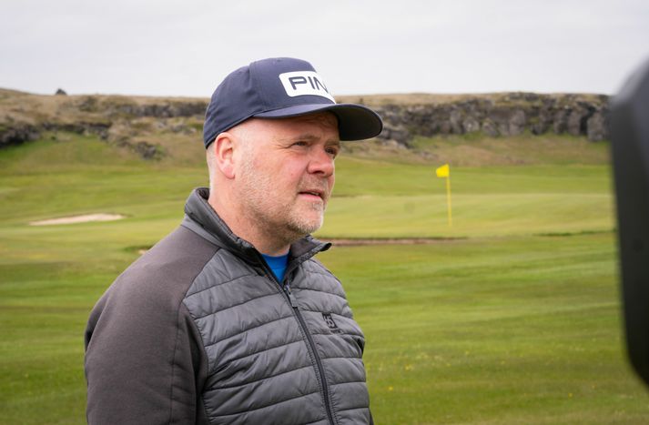Helgi Dan Steinsson, framkvæmdastjóri Golfklúbbs Grindavíkur.