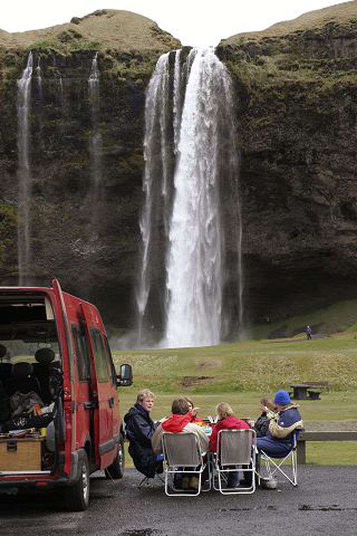 Ferðamenn Gert er ráð fyrir að meðalaldur ferðamanna hækki.