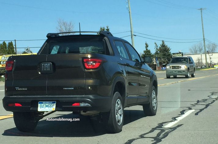 Fiat Toro í Detroit.