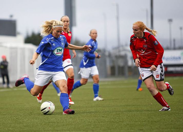 Harpa Þorsteinsdóttir í leik með Stjörnunni