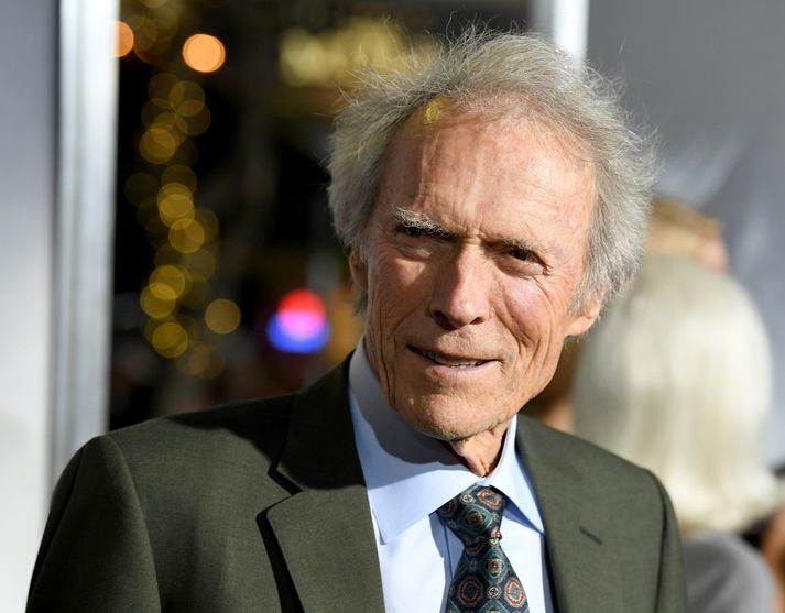 Clint Eastwood á frumsýningu The Mule.