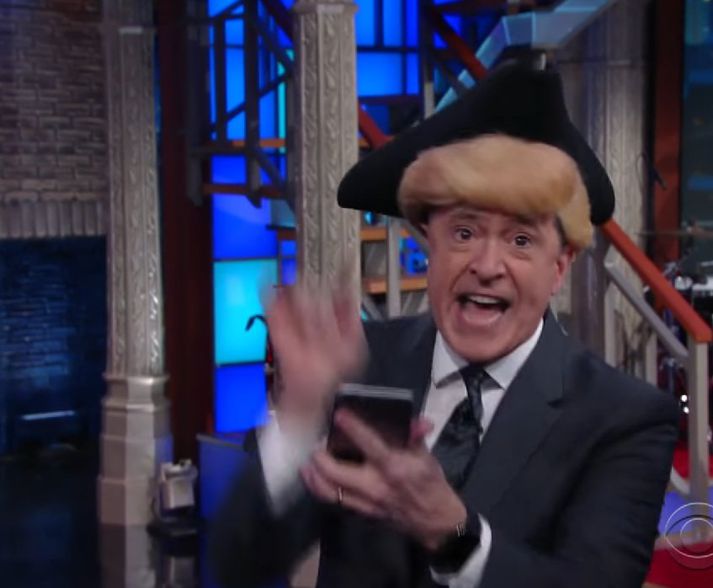 Colbert lét Trump heyra það.