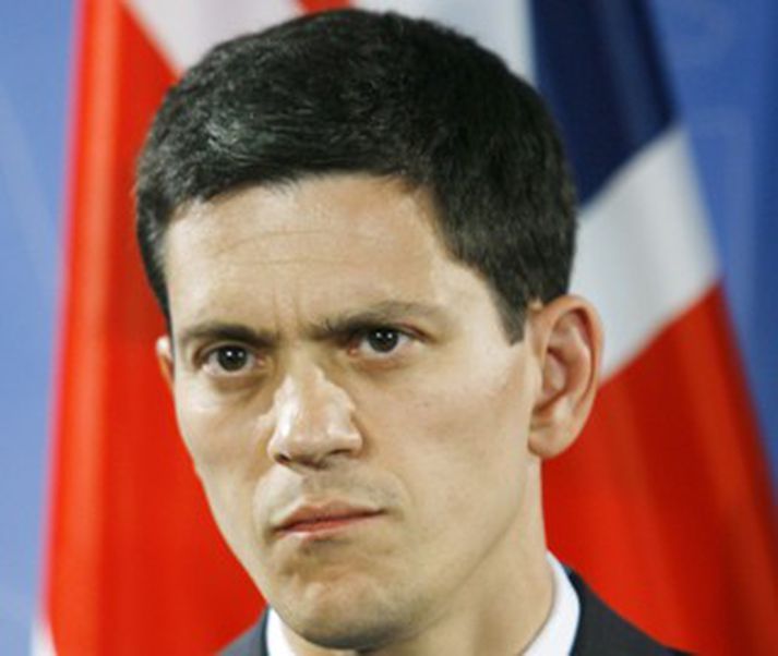 David Miliband, utanríkisráðherra Bretlands.