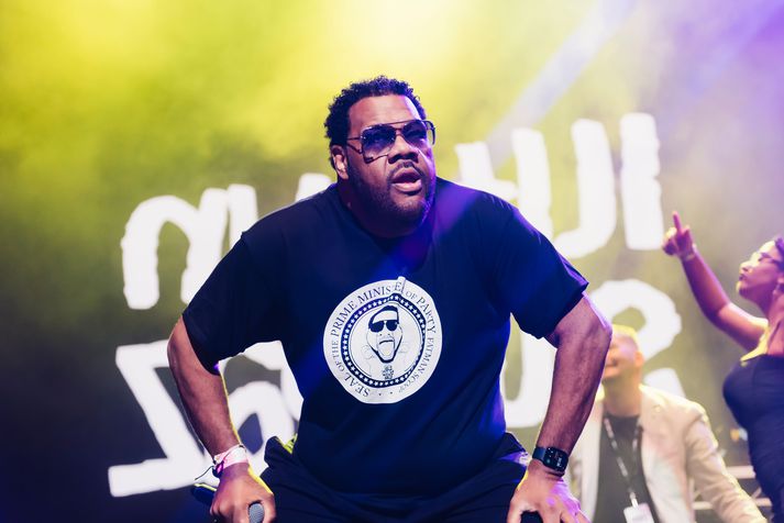 Mynd frá tónleikum rapparans Fatman Scoop í Melbourne í Ástralíu í fyrra.