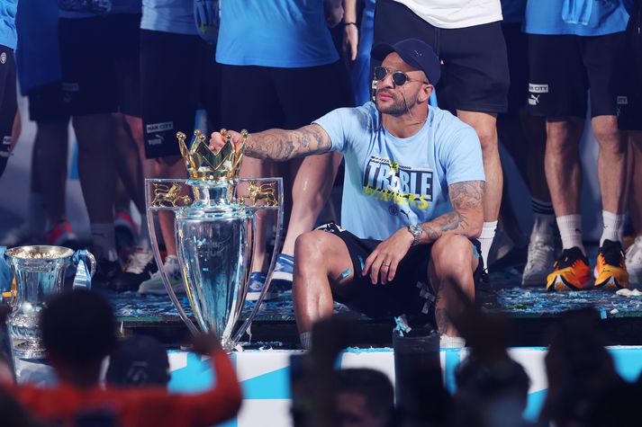 Kyle Walker gæti verið á förum frá Manchester City. 