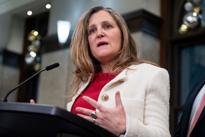 Chrystia Freeland hefur setið á kanadíska þinginu frá árinu 2013. 