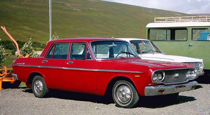 Toyota Crown árgerð 1966 á bílasafninu á Ystafelli.