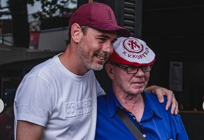 Stuðningsmenn KV Kortrijk voru örugglega ánægðir með Frey Alexandersson í dag.