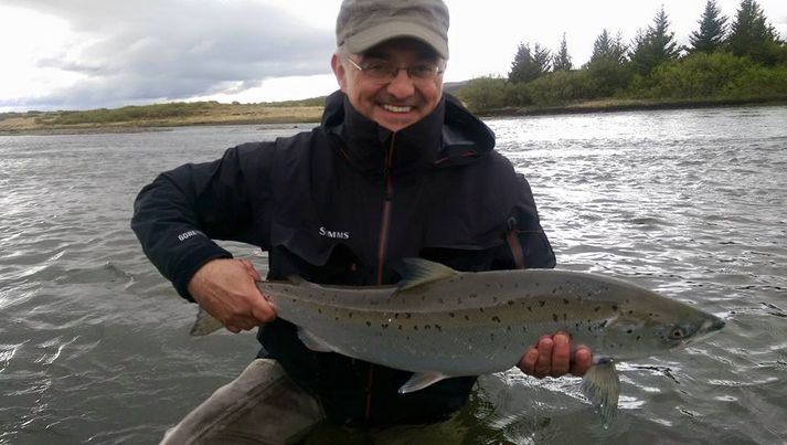 Flottur lax úr Þverá síðustu helgi. Þverá hefur gefið 171 lax það sem af er sumri