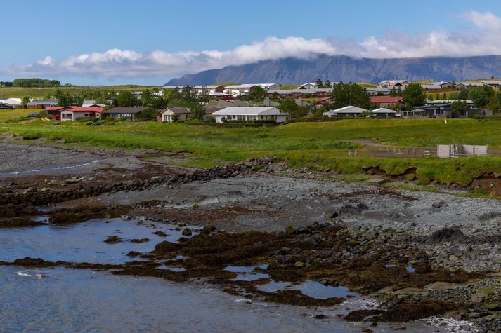 Byggðin á Kjalarnesi.