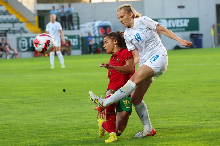 Áslaug Munda Gunnlaugsdóttir hefur ekki leikið með landsliðinu í eitt og hálft ár.