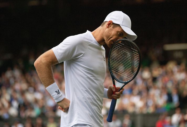Andy Murray vann Wimbledon árið 2013 og 2016 en er að glíma við meiðsli í baki.