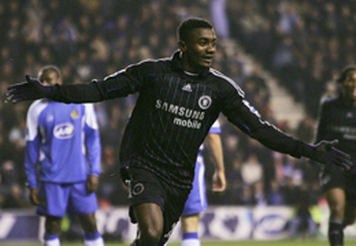 Salomon Kalou náði loksins að skora fyrir Chelsea.