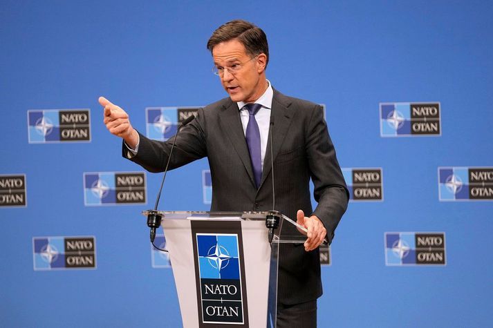 Mark Rutte, framkvæmdastjóri NATO, segir Rússa undirbúa langvarandi átök við Vesturlönd.