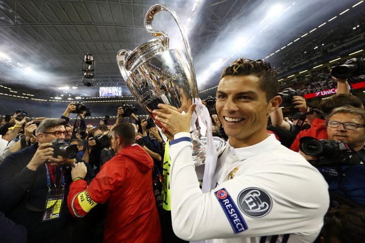 Ronaldo hefur fjórum sinnum orðið Evrópumeistari.