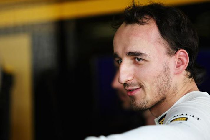 Robert Kubica, Formúlu 1 ökumaður Renault.