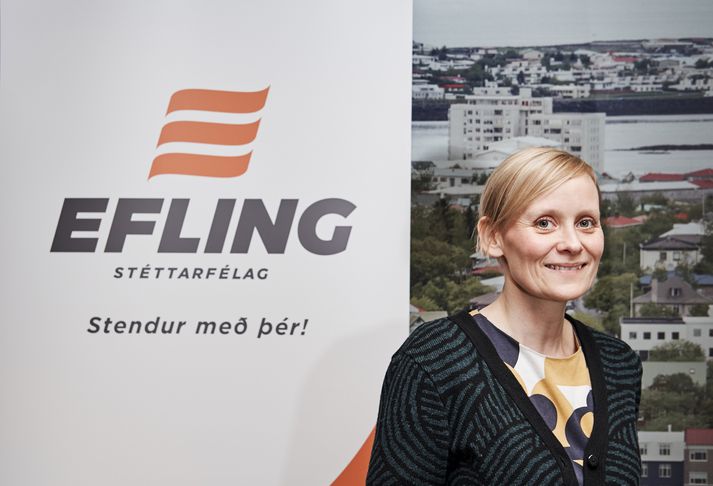 Sólveig Anna Jónsdóttir er formaður Eflingar.