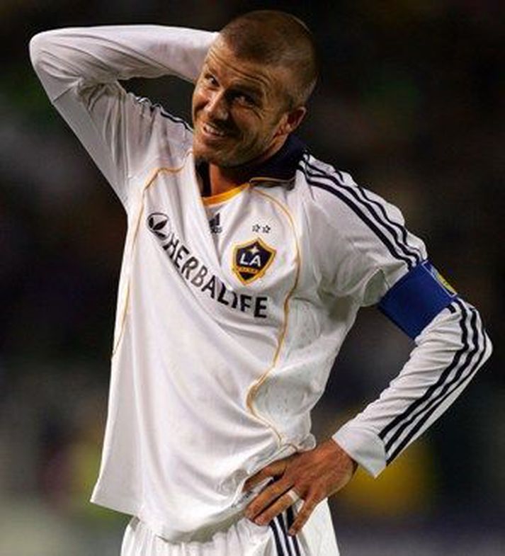 Beckham er samningsbundinn Los Angeles Galaxy í Bandaríkjunum.